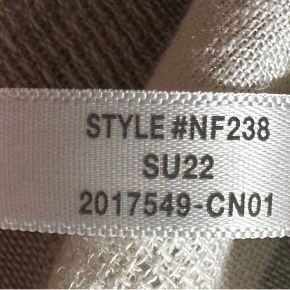 Madewell NWT Linen Blend Abbie Crop Top in Blue White Stripe Size XXL - Picture 10 of 13